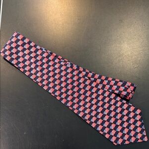 AMERICAN TRADITIONS FLAG TIE 100% Silk Made in America